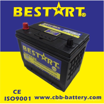 12V60ah Premium Qualität Bestart Mf Fahrzeugbatterie JIS 55D26r-Mf